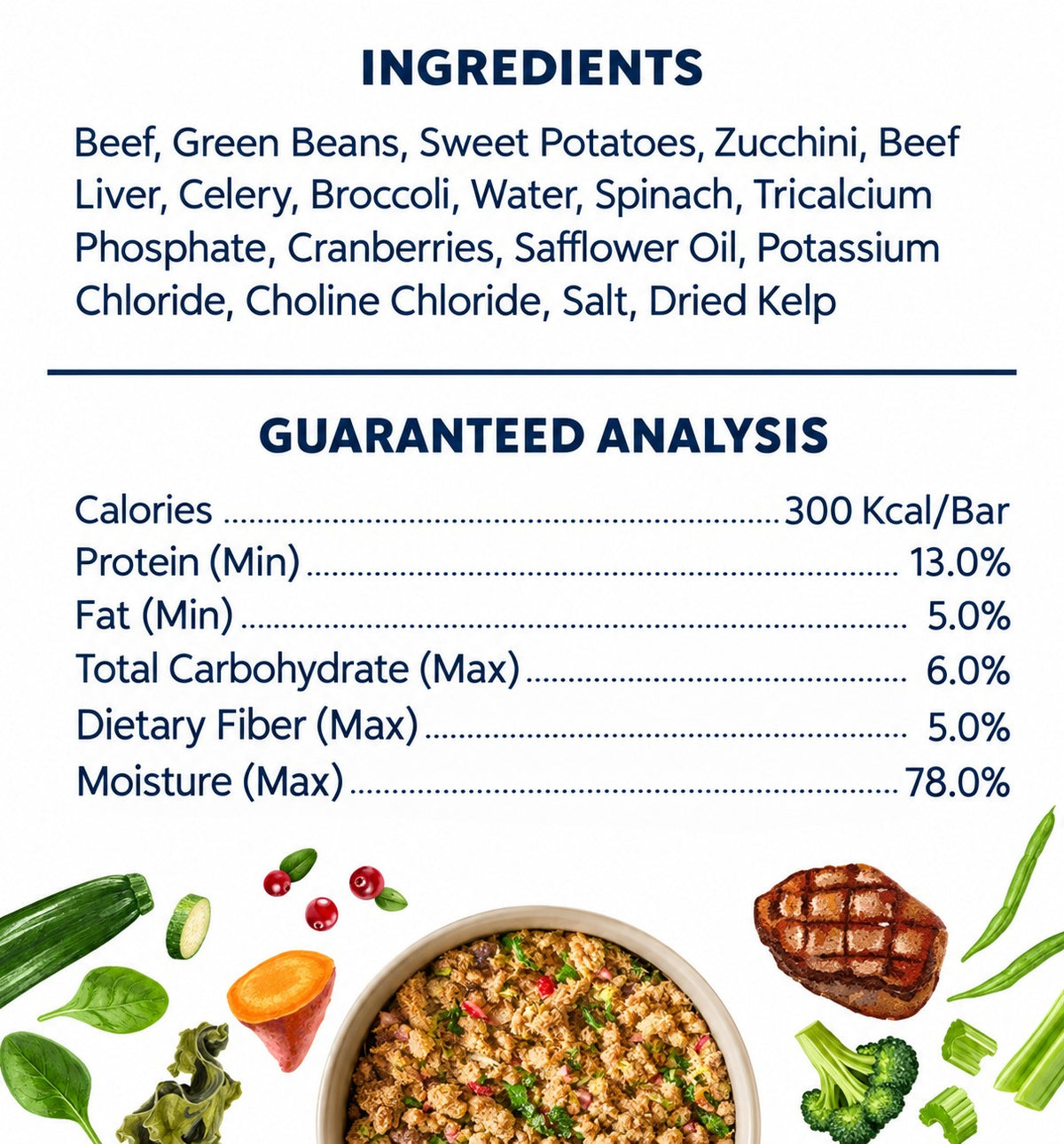 My Perfect Pet Gently Cooked Reduced Carbs Beef 4 lbs