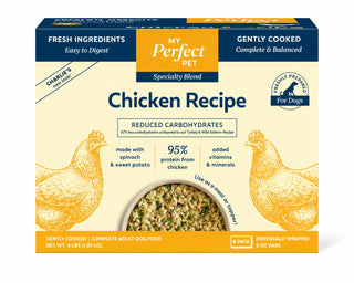 My Perfect Pet Gently Cooked Chicken Recipe – Reduced Carbohydrates, 4 lbs
