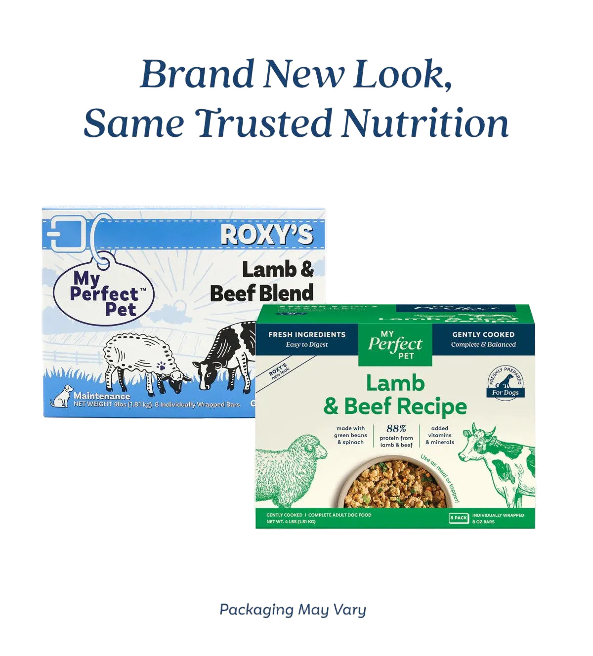 My Perfect Pet Roxy's Lamb & Beef 4lbs