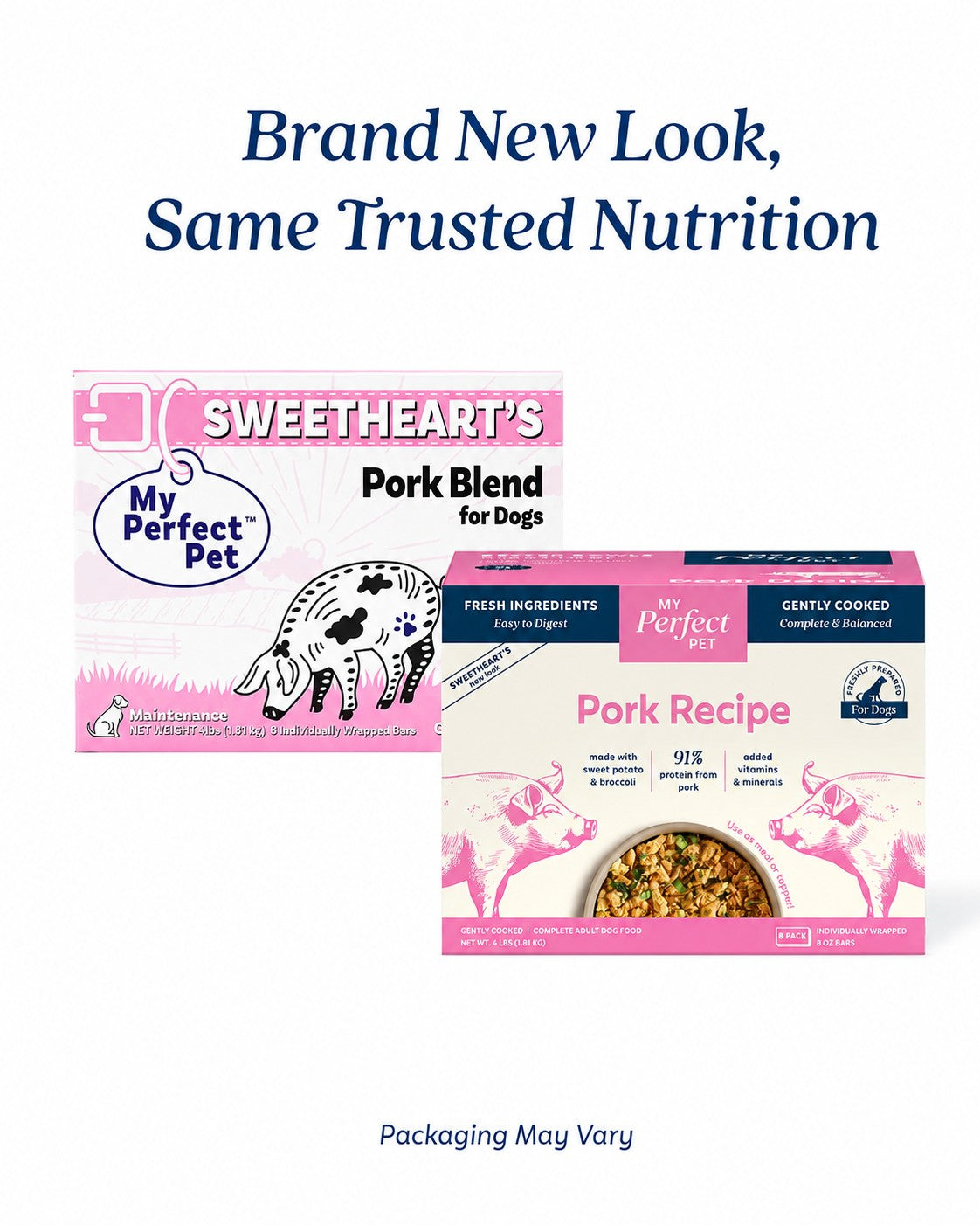 My Perfect Pet Gently Cooked Pork Recipe, 4 lbs