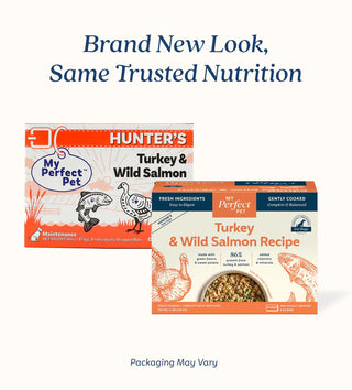 My Perfect Pet Gently Cooked Turkey & Wild Salmon Recipe, 4 lbs