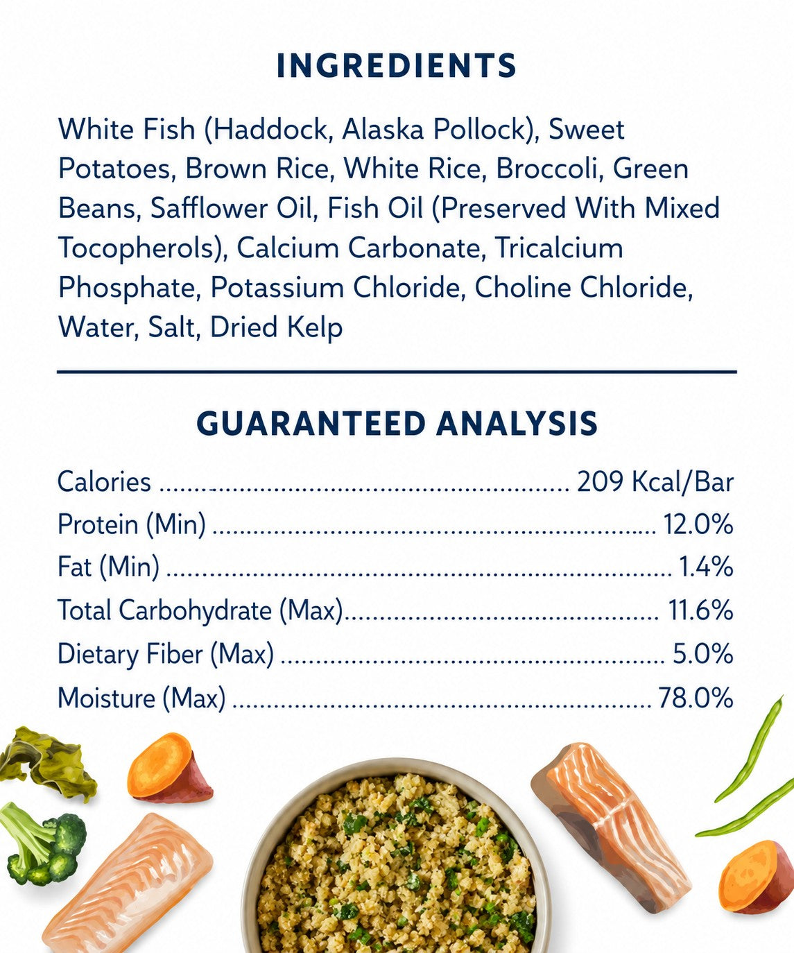 My Perfect Pet White Fish Reduced Fat Recipe