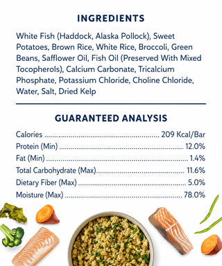 My Perfect Pet White Fish Reduced Fat Recipe