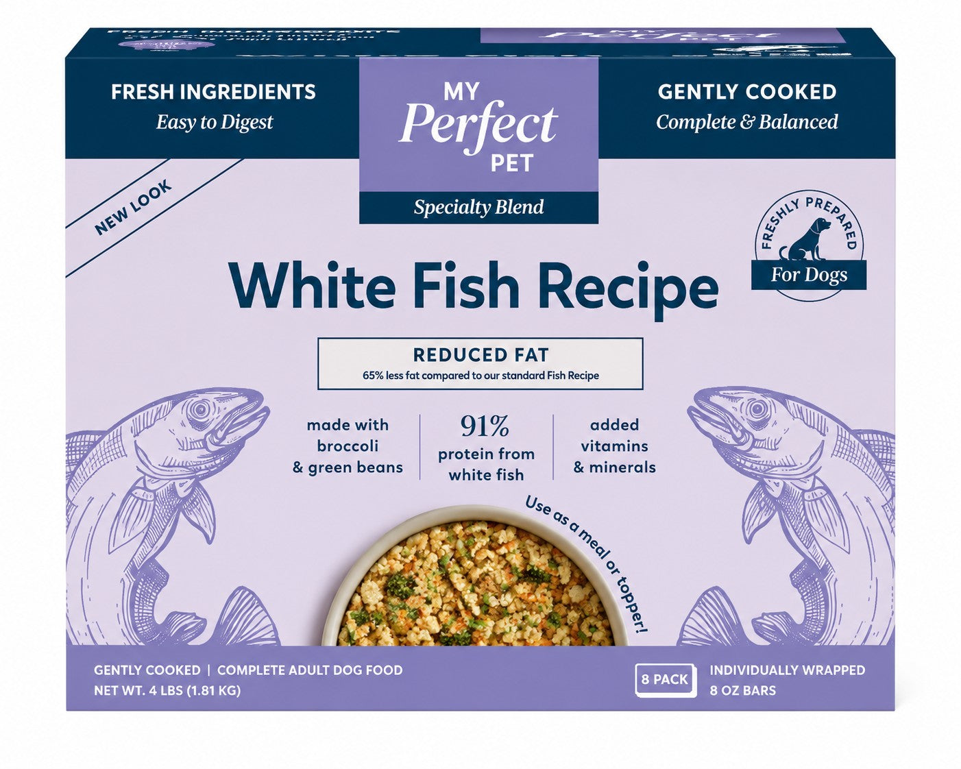 My Perfect Pet Gently Cooked Reduced-Fat Whitefish