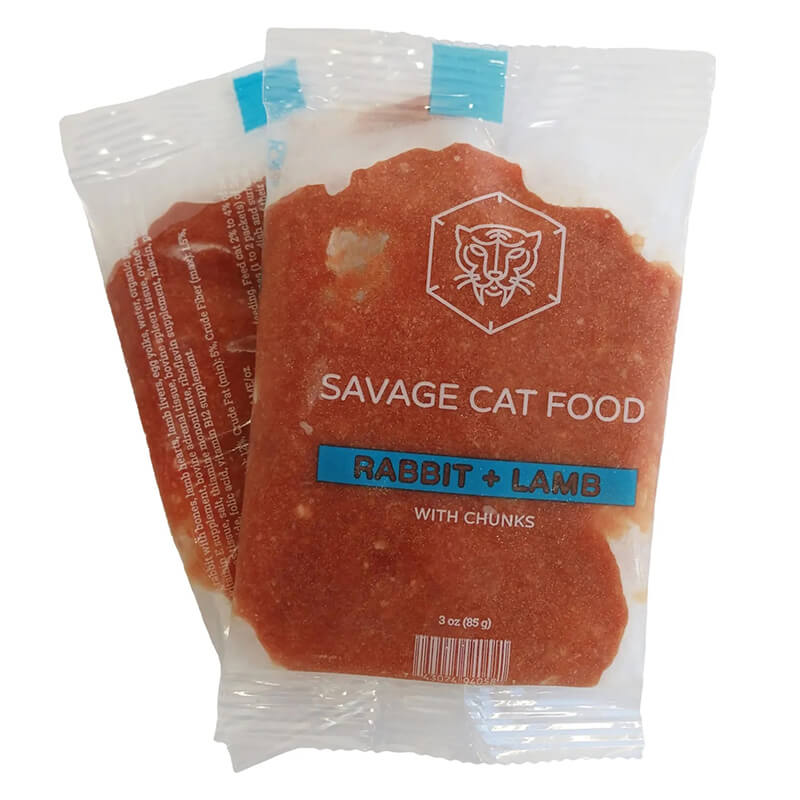 Savage Cat Food Rabbit & Lamb Box