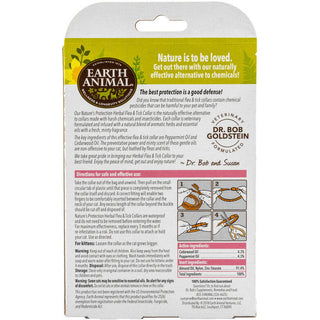 Earth Animal Feline Flea & Tick Collar