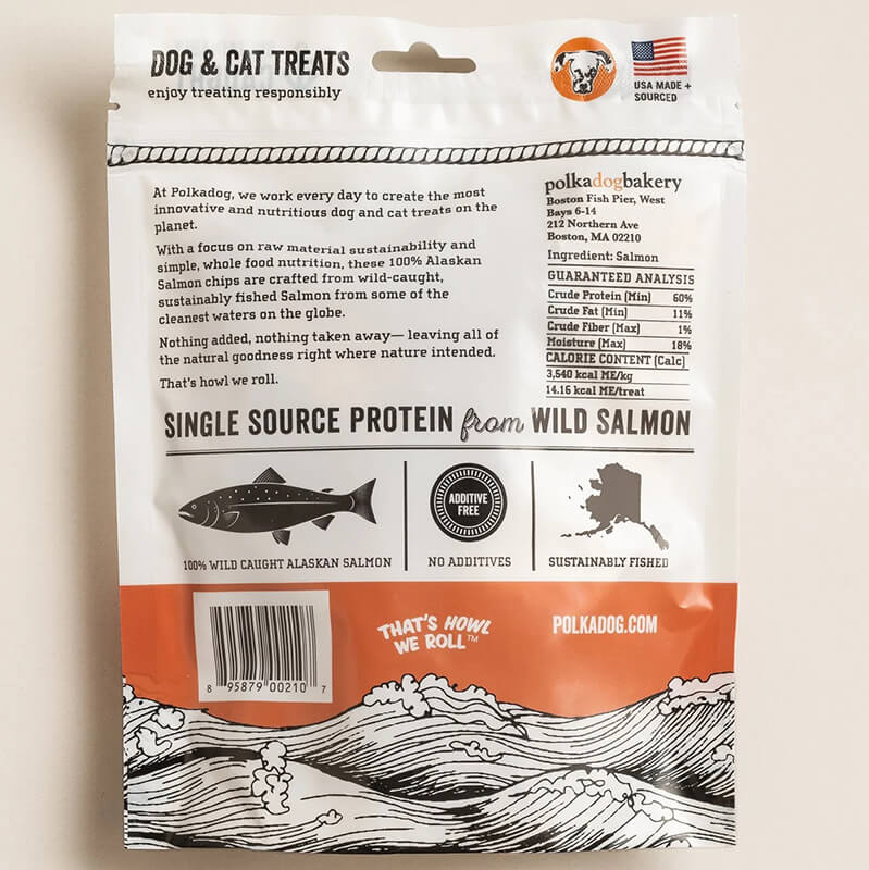 Polka Dog Alaskan Salmon Chips