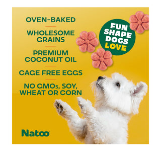 Natoo Crunchy Biscuits Oats & Berries
