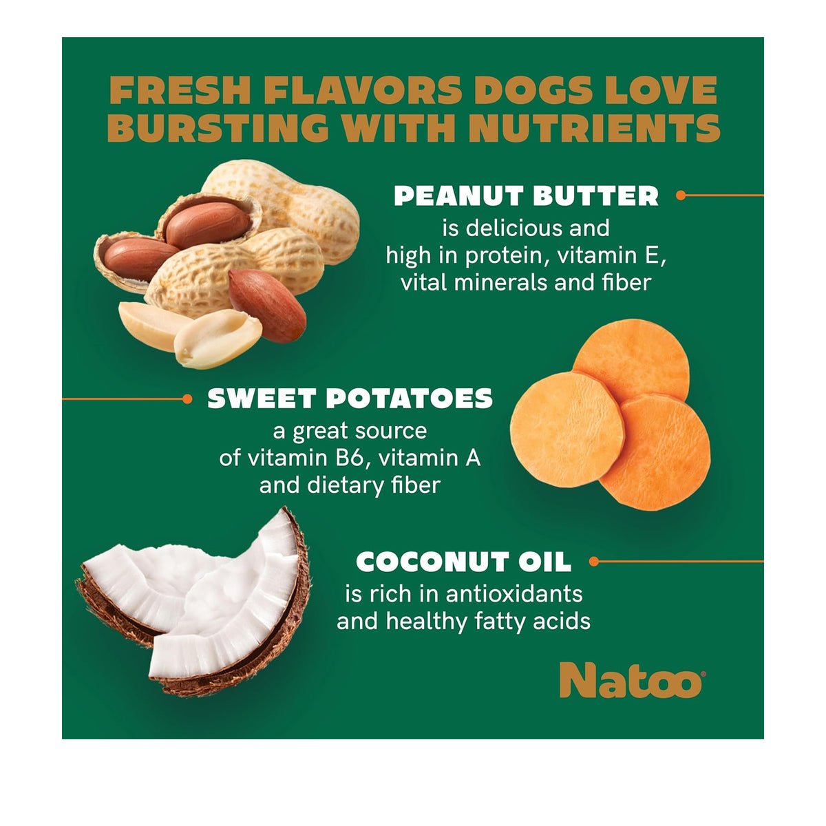 Natoo Crunchy Biscuits Peanut Butter