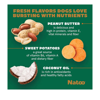 Natoo Crunchy Biscuits Peanut Butter