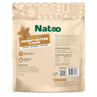 Natoo Crunchy Biscuits Peanut Butter