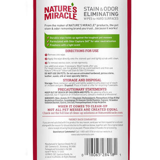 Nature's Miracle Advanced Stain and Odor Remover Wipes