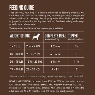 Orijen Freeze-Dried Food Regional Red