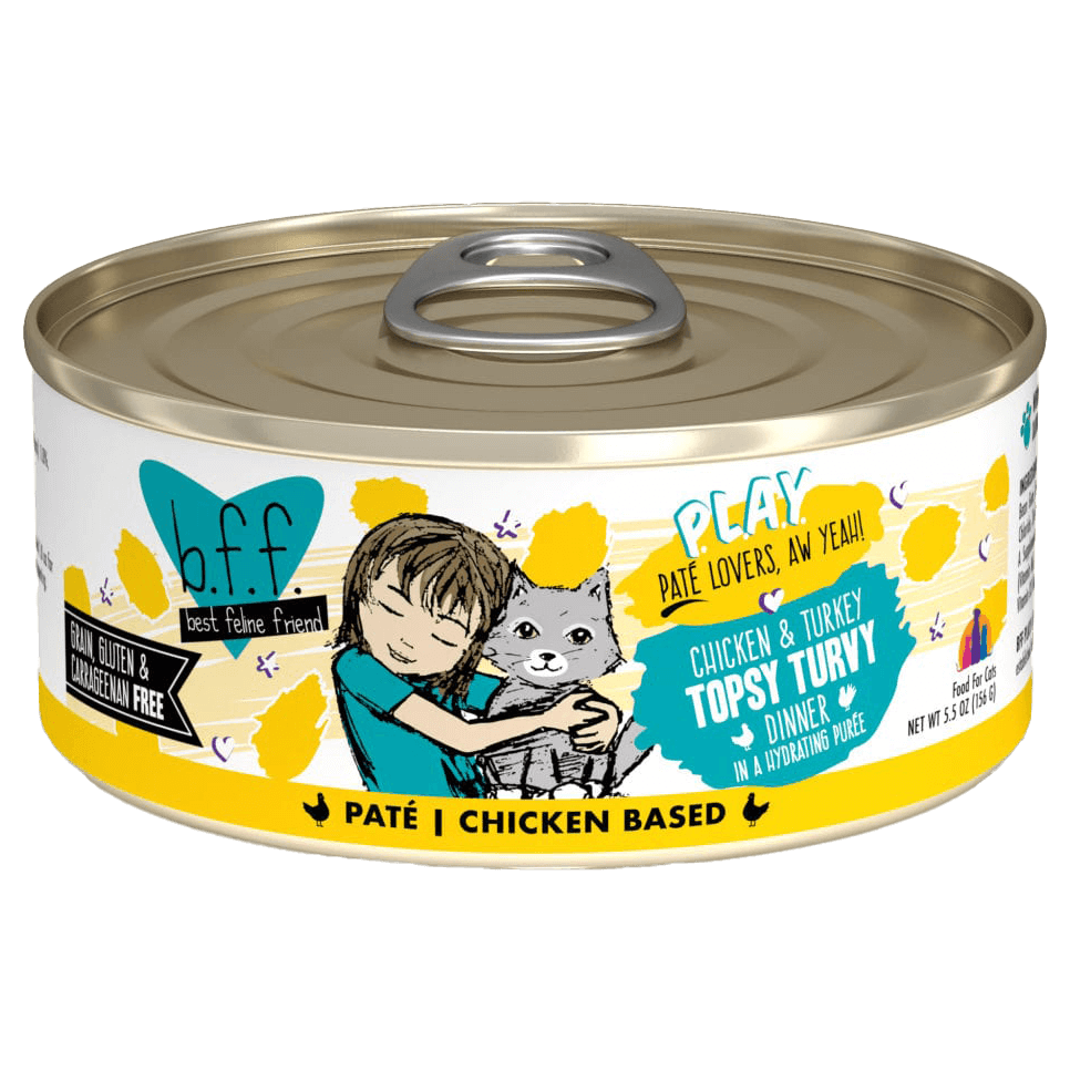 Weruva BFF PLAY Chicken & Turkey Topsy Turvy