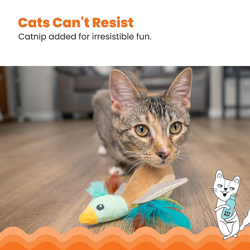 Catstages flapperz Duck Catnip Toy