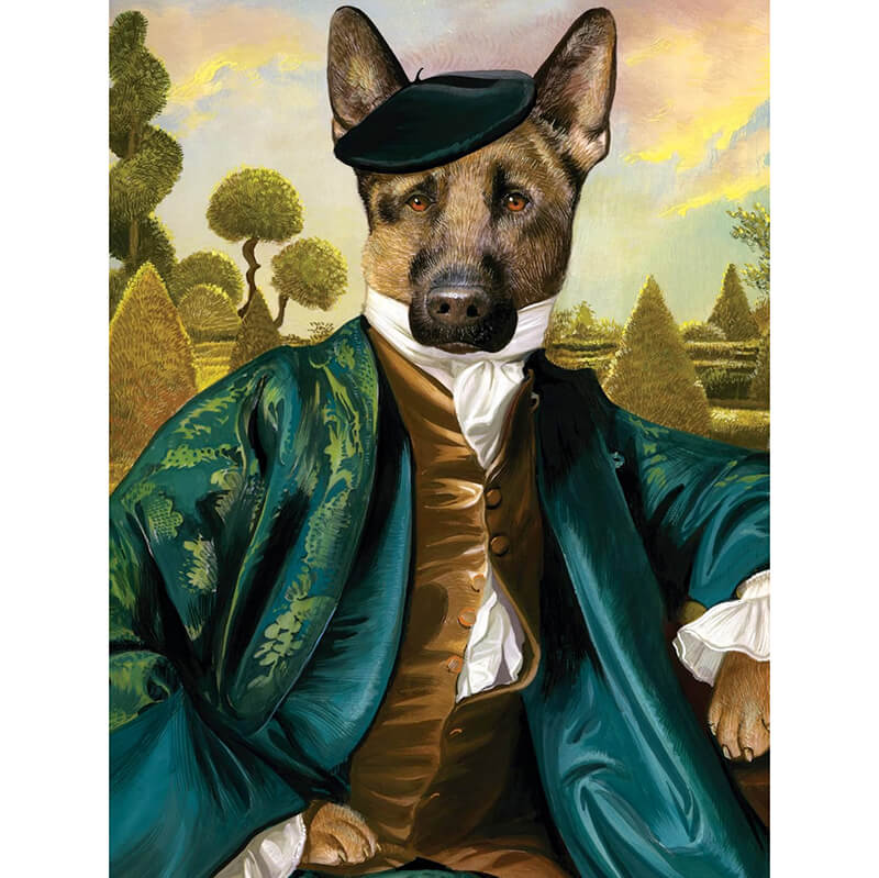 New York Puzzle Co. Distinguished Dog