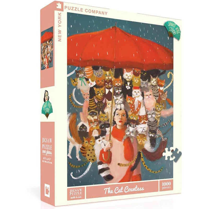 New York Puzzle Co. The Cat Countess