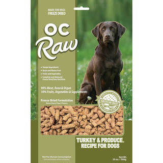 OC Raw Freeze-Dried Rox Turkey & Produce