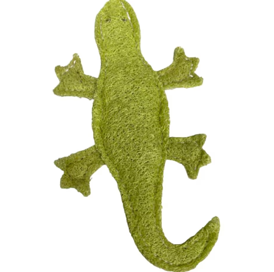 Nibbles Loofah Gecko Chew
