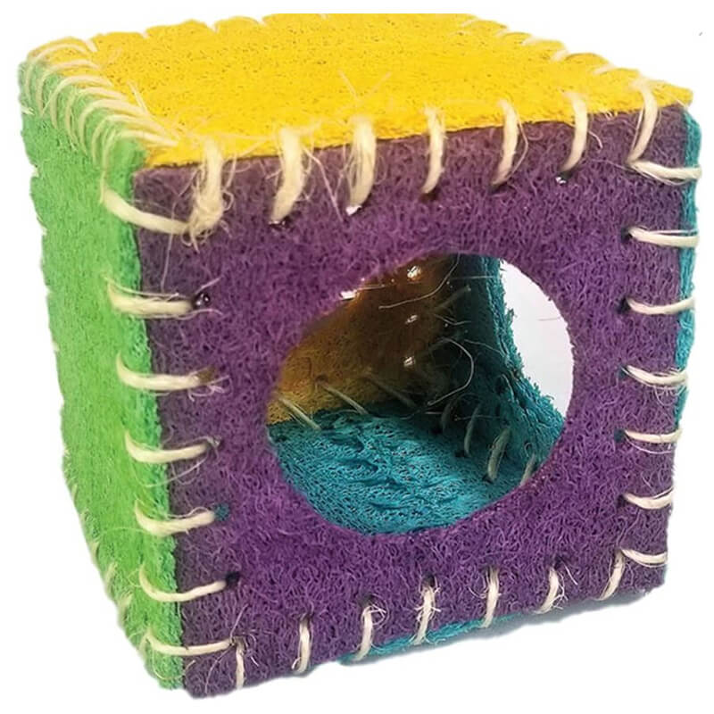 Nibbles Loofah Cube