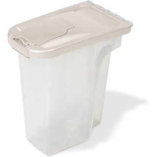 Van Ness Pet Food Dispenser with Flip Open Lid