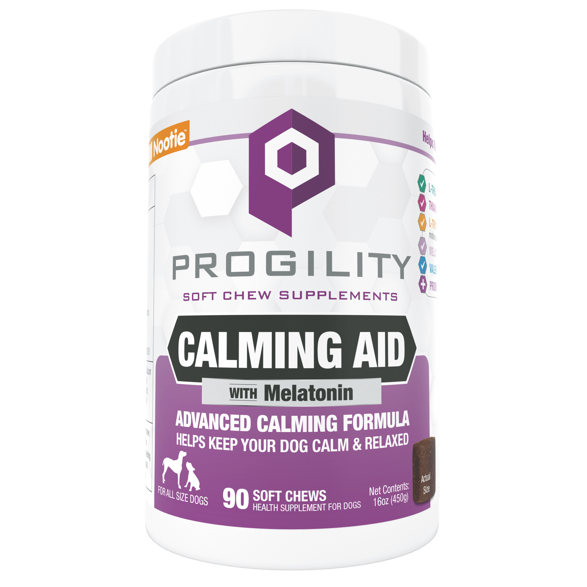 Nootie Progility Calm Melatonin 90ct