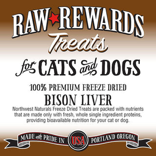 Northwest Naturals Freeze-Dried Bison Liver