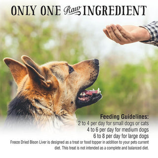 Northwest Naturals Freeze-Dried Bison Liver