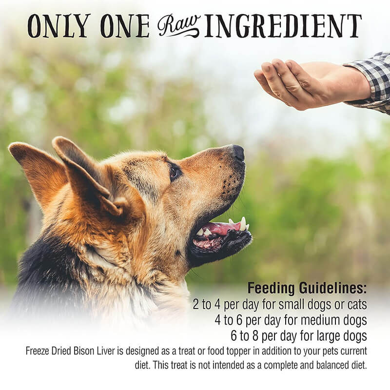 Northwest Naturals Freeze-Dried Bison Liver