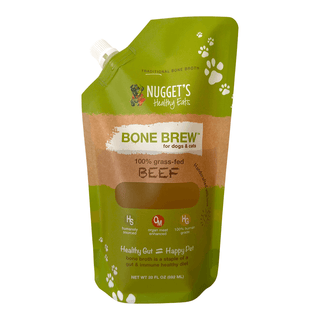 Nugget's Healthy Eats Beef Bone Brew