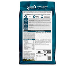 NutriSource Adult Chicken & Rice Small Bites