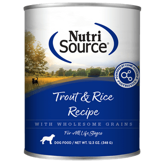 Nutrisource Trout & Rice Recipe