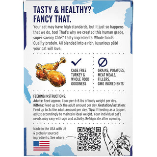 Honest Kitchen CÂTÉ Grain-Free Turkey Pate