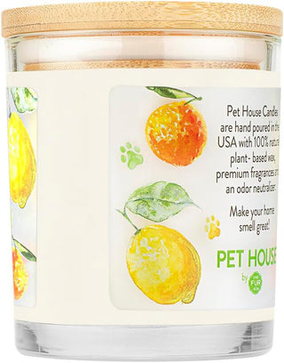 One Fur All Pet House Candle - Fresh Citrus