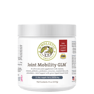 Wholistic Pet Organics Joint Mobility GLM