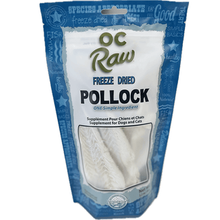 OC Raw Freeze-Dried Pollock