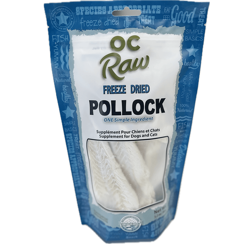 OC Raw Freeze-Dried Pollock