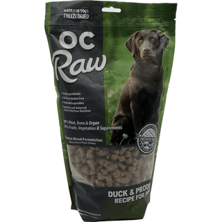 OC Raw Freeze-Dried Rox Duck & Produce