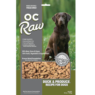 OC Raw Freeze-Dried Rox Duck & Produce