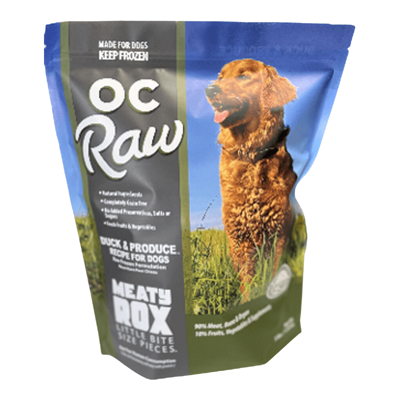OC Raw Meaty Rox Duck & Produce
