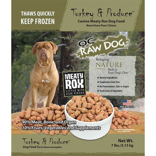 OC Raw Meaty Rox Turkey & Produce