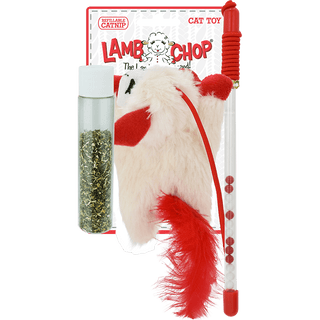 Multipet Lambchop Cat Wand