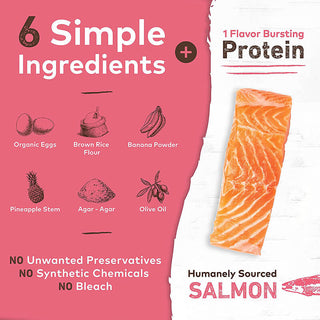 Earth Animal No-Hide Salmon Sticks