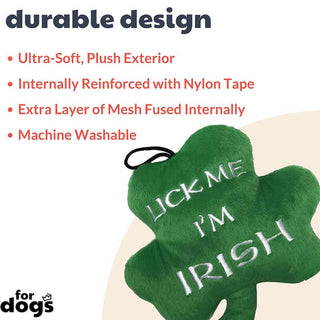 Huxley & Kent Power Plush Lick Me Shamrock
