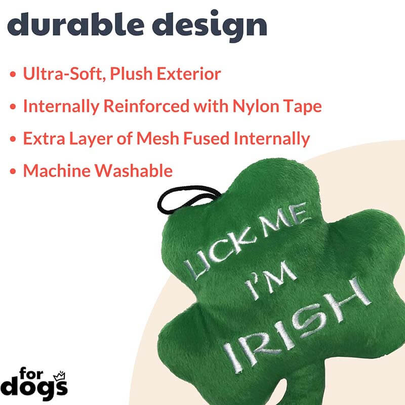 Huxley & Kent Power Plush Lick Me Shamrock