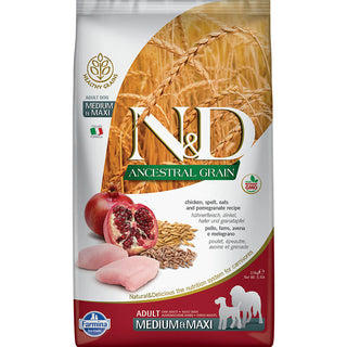 Farmina N&D Ancestral Grain Chicken & Pomegranate Adult