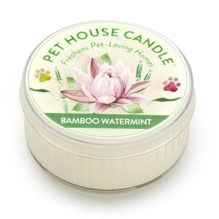 One Fur All Pet House Candle - Bamboo Watermint
