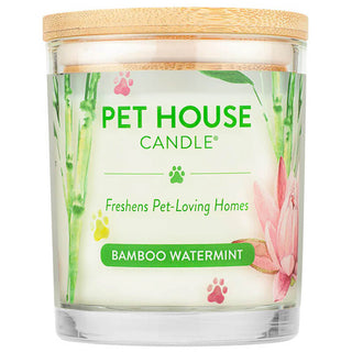 One Fur All Pet House Candle - Bamboo Watermint