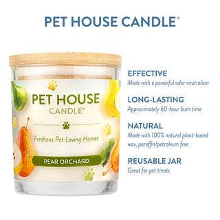 One Fur All Pet House Candle - Pear Orchard