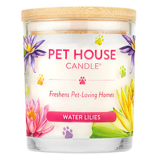 One Fur All Pet House Candle - Water Lillies